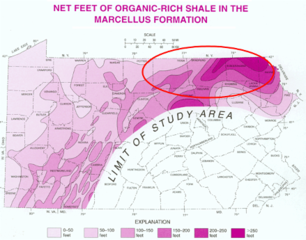 Marcellus Shale Formation