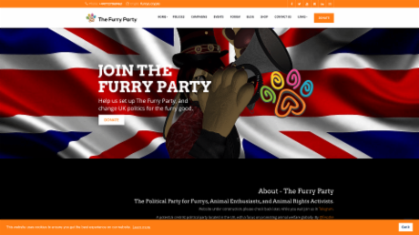 The Furry Party Website